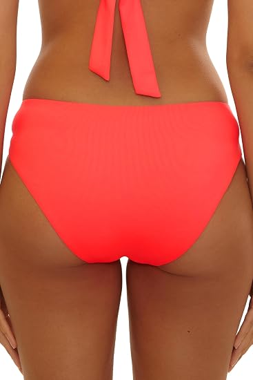 Becca Swim Women's Marble Canyon Gracie Ring Side Hipster Bikini Bottom