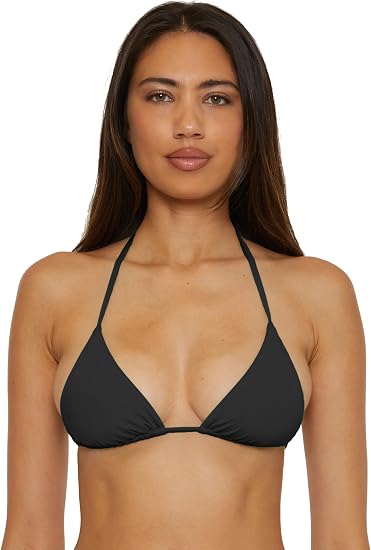 Becca Swim Women's Solid Color Code Cheryl Triangle Top