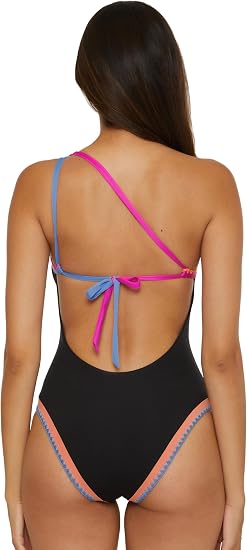 Lucky Brand Swim Avila Asymmetric One Piece