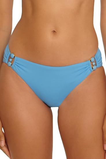 Becca Swim Women's Marble Canyon Gracie Ring Side Hipster Bikini Bottom