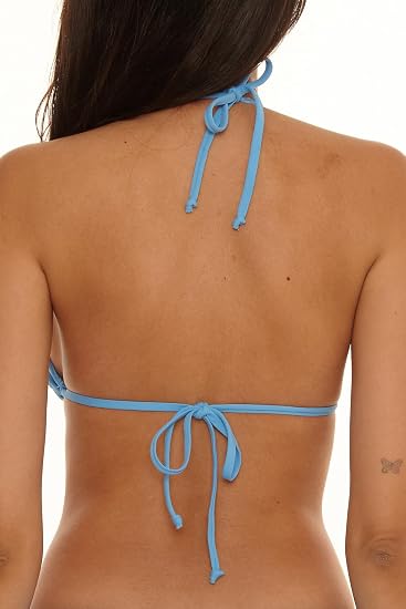 Becca Swim Women's Solid Color Code Cheryl Triangle Top