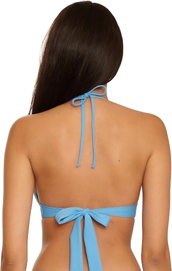 Becca Swim Women's Marble Canyon Mira Halter Bikini Top