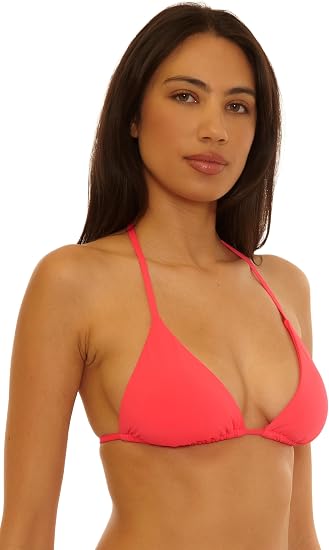 Becca Swim Women's Solid Color Code Cheryl Triangle Top