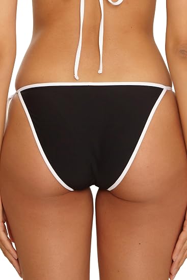Becca Swim Women's Sport Mode Demi Tie-Side Bikini Bottom