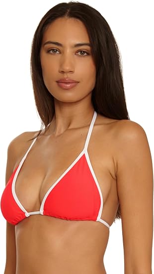 Becca Swim Women's Sport Mode Triangle Bikini Top