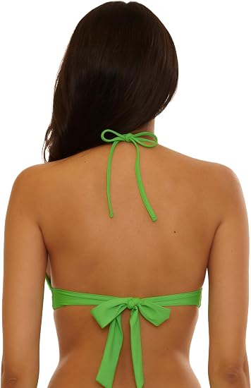 Becca Swim Women's Marble Canyon Mira Halter Bikini Top