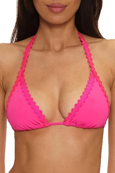 Becca Swim Women's Bella Triangle Bikini Top
