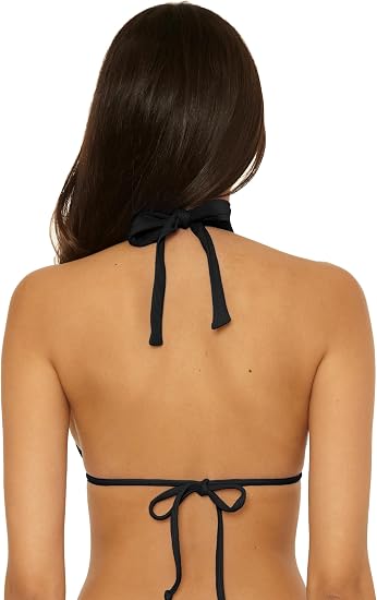 Becca Swim Women's Modern Edge Rib Cheryl Triangle Top