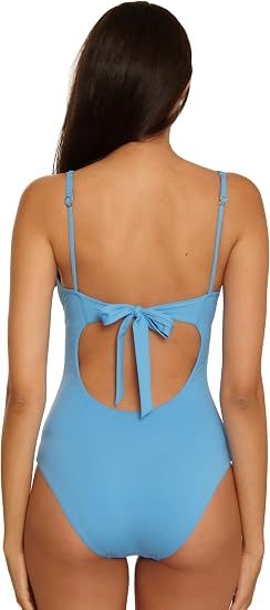 Becca Swim Women's Marble Canyon Ariyah Plunge One-Piece