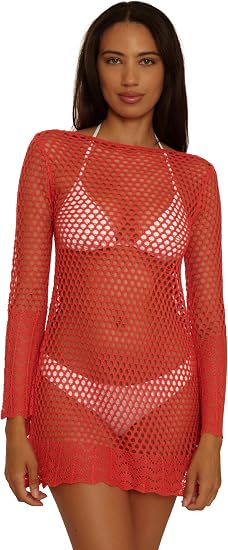 Becca Swim Treasure Island Treasure Island Reversible Lace-Up Tunic