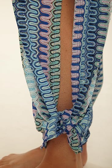 Becca Swim Women's Sundown Knit Pants, Casual, Pull On, Beach Cover Up