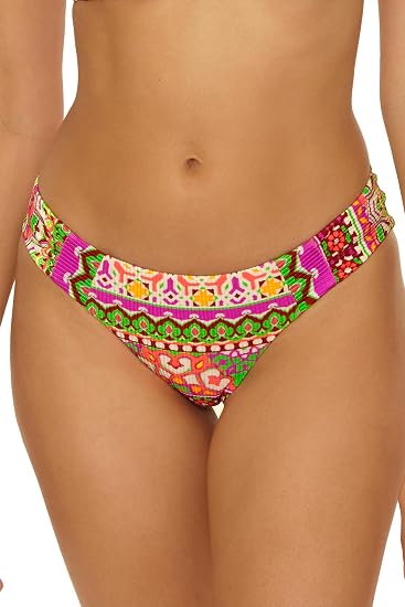 Becca Swim Women's Moroccan Tile Hipster Bikini Bottom