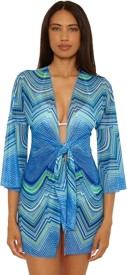 Becca Swim Women's Summer Sunrise Tunic, Casual, Beach Cover Up