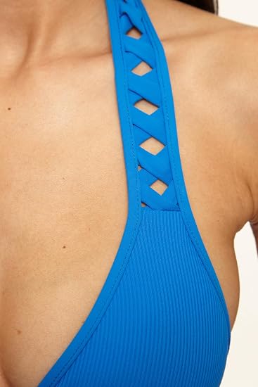 Becca Swim Women's Trellis Triangle Bikini Top