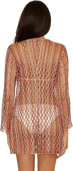 Becca Swim Women's Desert Dancer Tunic, Casual, Beach Cover Up
