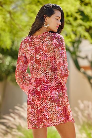 Becca Swim Women's Bali Pullover Tunic, Casual, Beach Cover Up