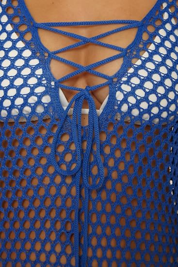 Becca Swim Treasure Island Treasure Island Reversible Lace-Up Tunic