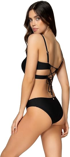 Swim Systems Women's Ellie Tab Side Bikini Bottom