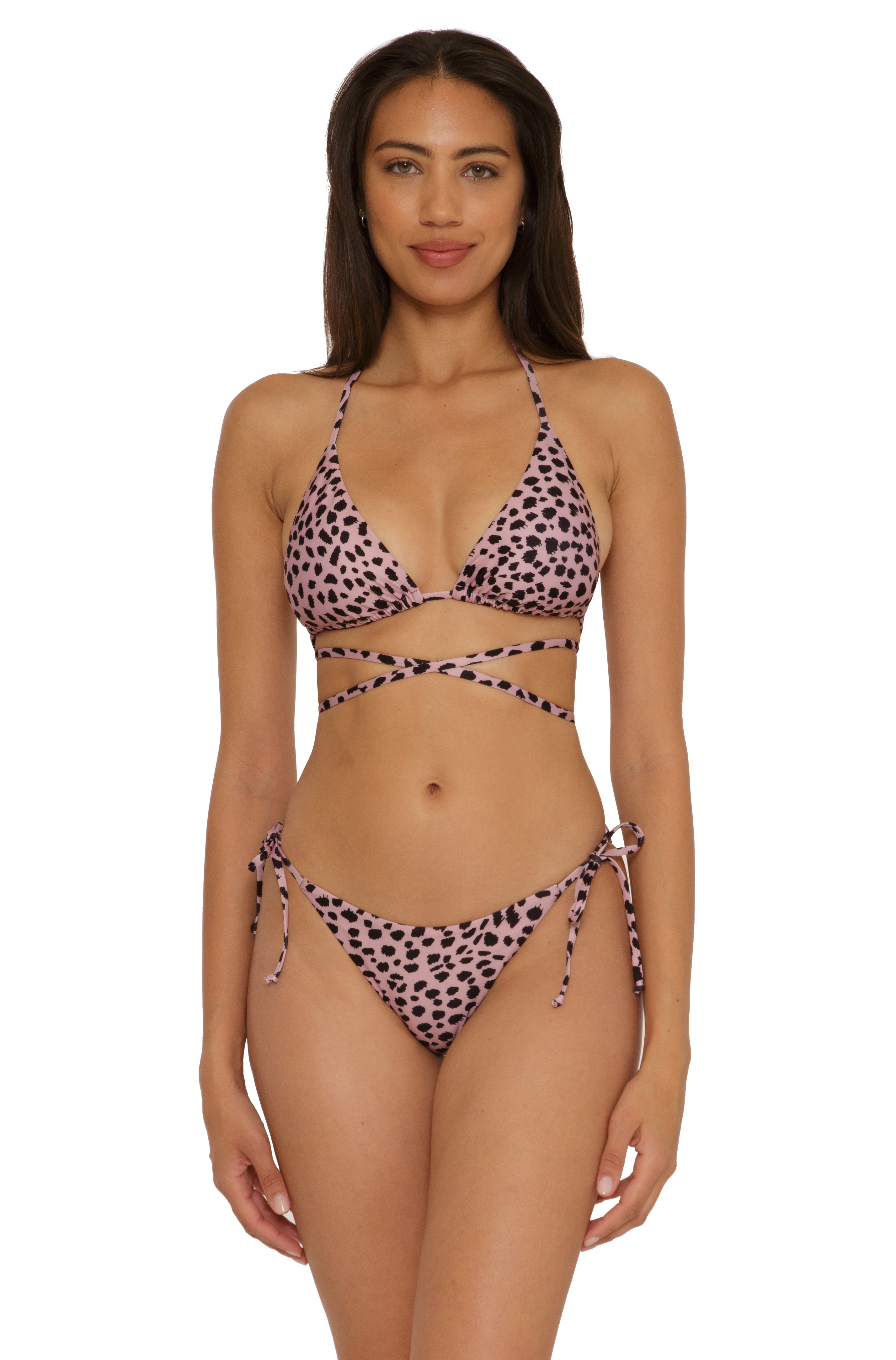Becca Swim PRINT PLAY TIE SIDE