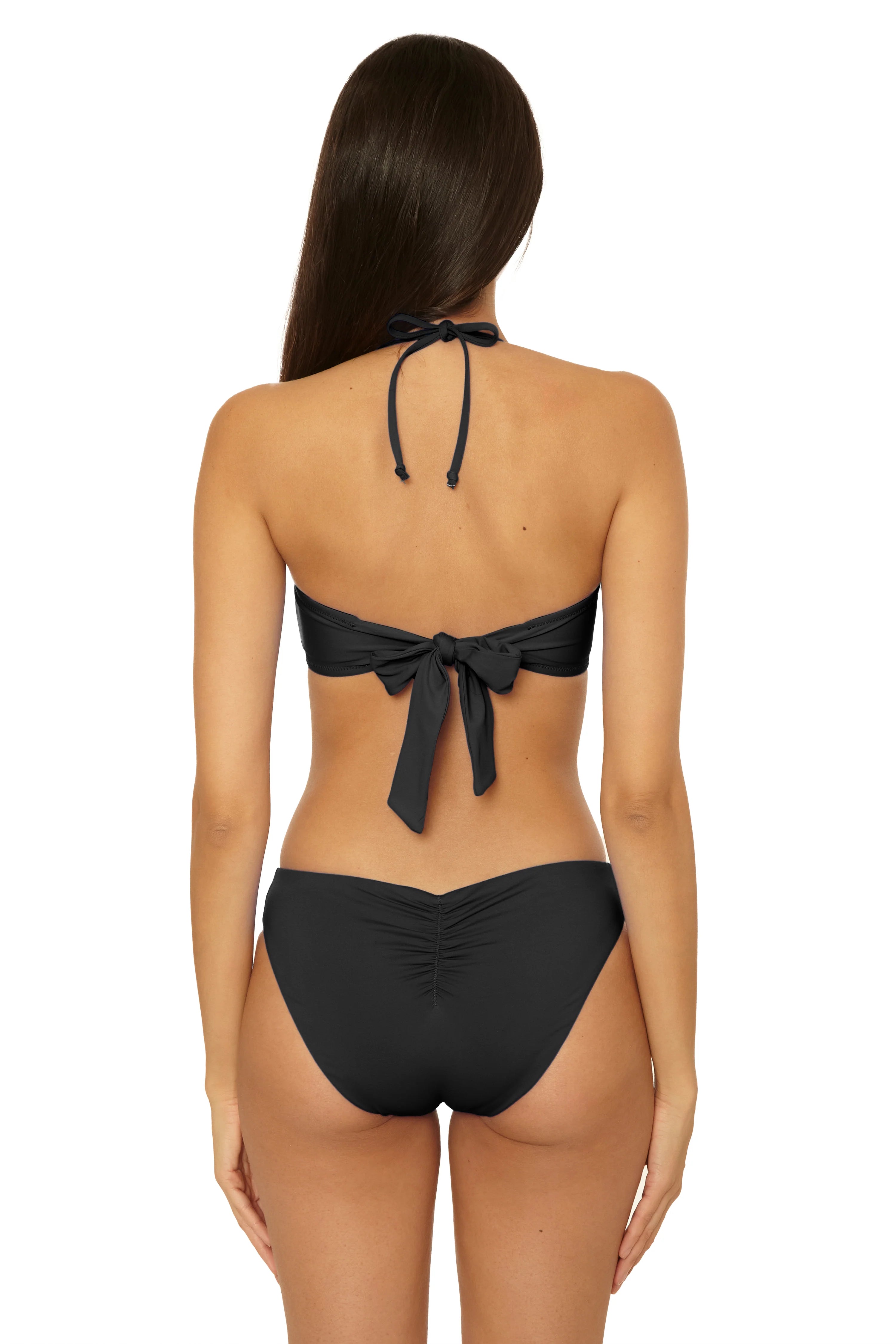 Becca Swim Women's Rock Solid Brinley Bandeau Bikini Top