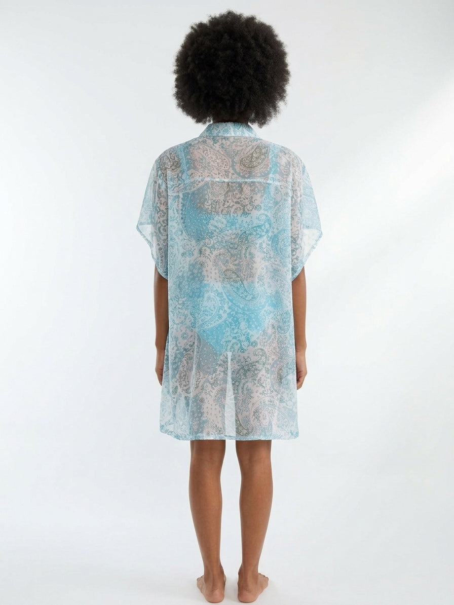 Sunsets Women's Day Dream Print Shore Thing Tunic Cover-Up